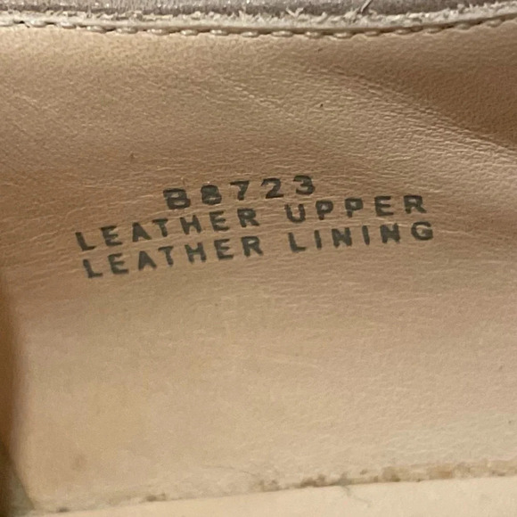 J.Crew Collection Perforated Monk Strap Loafers in Wet Cobblestone size 7.5 - Picture 6 of 12